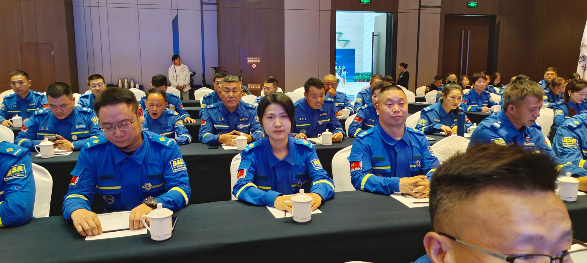 江宁区蓝天救援队赴靖江参加江苏省域蓝天救援队员大会
